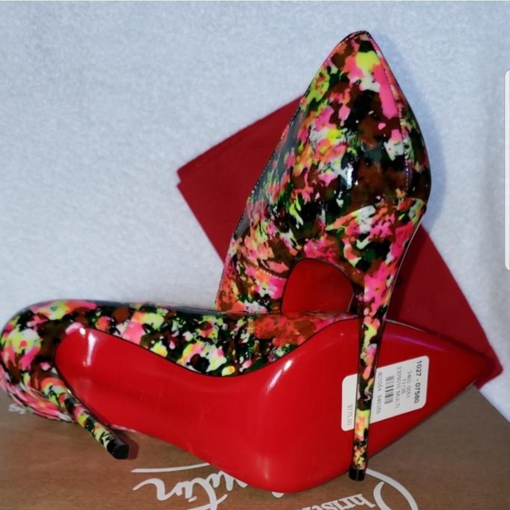 Christian louboutin so kate multi coloured patent - Picture 4 of 4